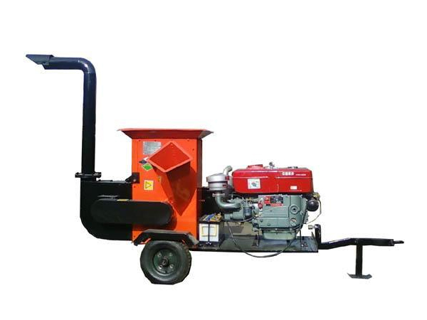 柴油版樹枝粉碎機